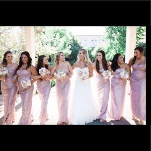 Long formal or bridesmaid dress